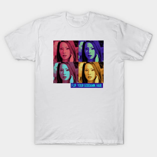 Charlie's Angels: Flip Your GD Hair T-Shirt by LiunaticFringe